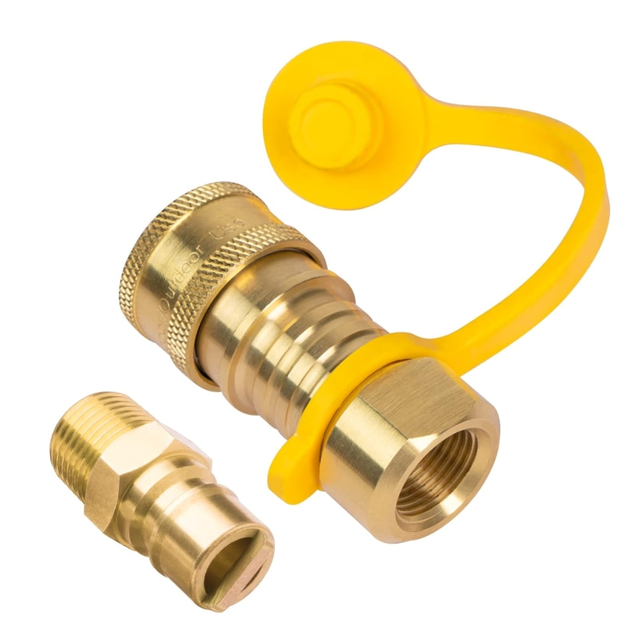 1/2" Natural Gas Quick Connect Fittings