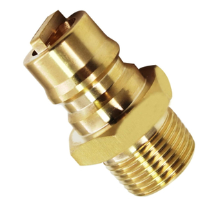 3/4" Brass Male Quick Connect Plug Fitting for Generator
