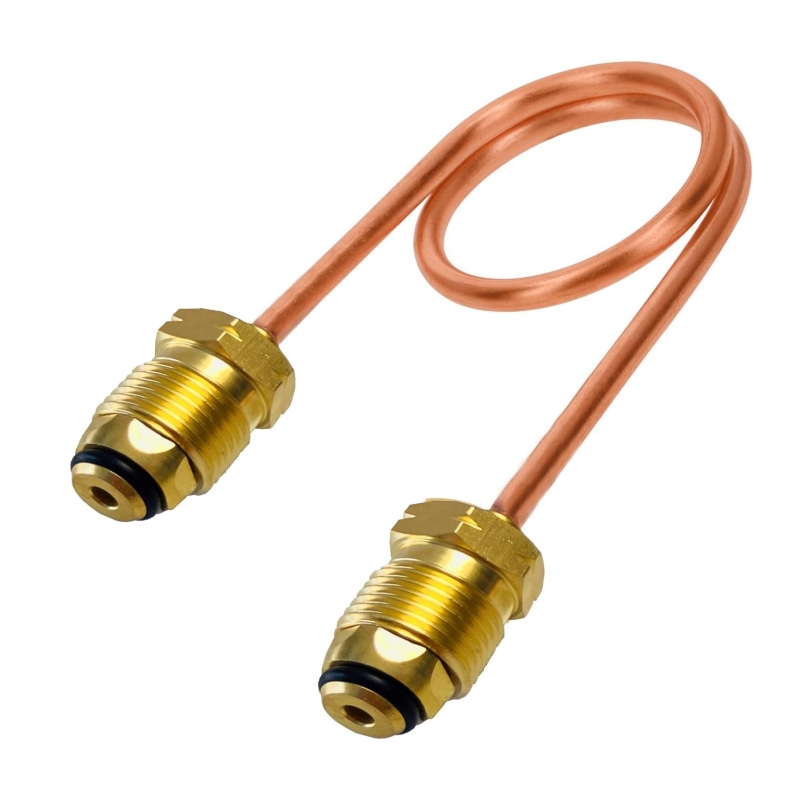 Propane Regulator Copper Pigtail Tubing Hose POL x POL