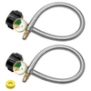 2PCS 1/4