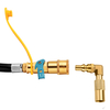 1/4" Disconnect plug Brass Quick Connect Fitting 