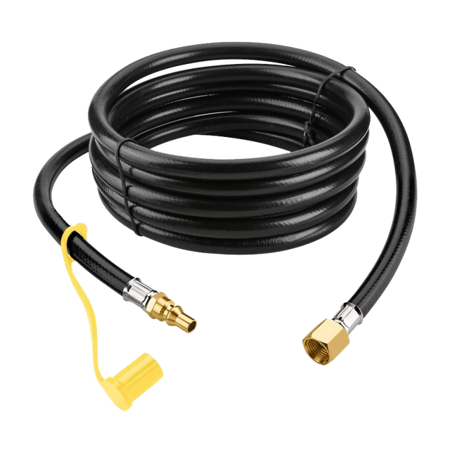 RV Quick-Connect Propane Elbow Adapter with Extension Hose