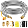Propane SS Hose with 1/4'' Quick Disconnect Connect for RV