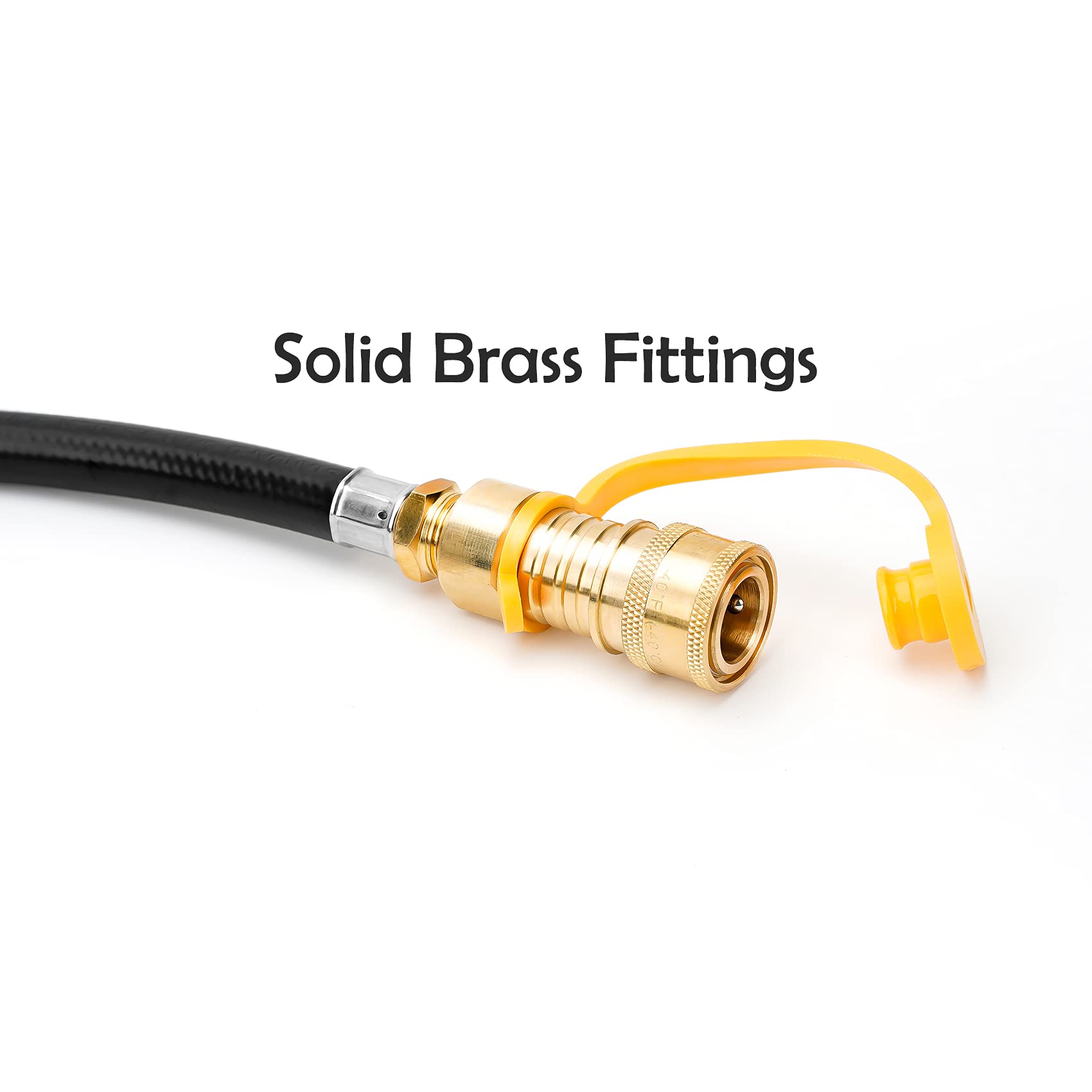 Buddy Hose with Regulator-3/8" Quick Connect X Regulator w/Acme Nut