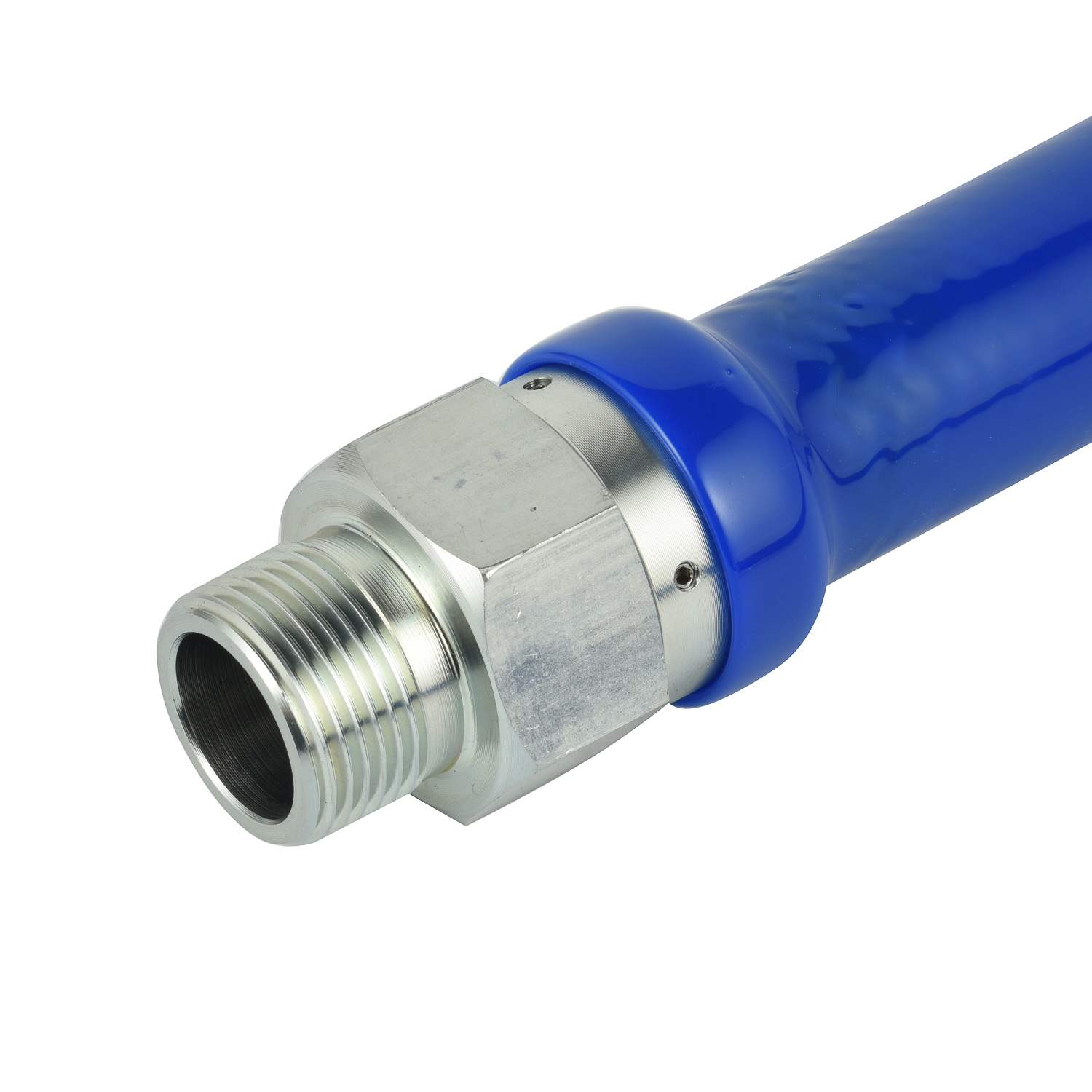  3/4" Blue Hose Moveable Gas Connector Hose 48" Length