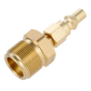 1/4" Disconnect plug Brass Quick Connect Fitting 