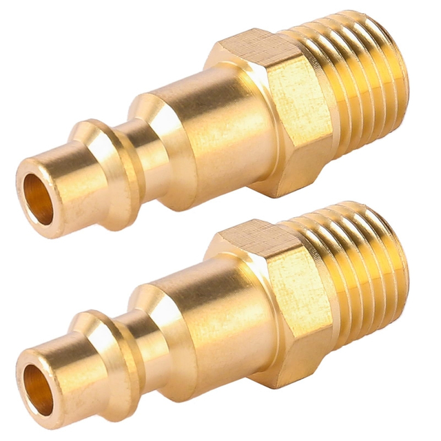 1/4inch NPT Male Industrial Air Hose Quick Connect Adapter