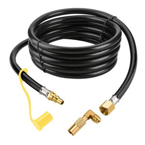 RV Quick-Connect Propane Elbow Adapter with Extension Hose