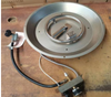 495*170mm Stainless Steel Round Fire Pit Burner Ignition 