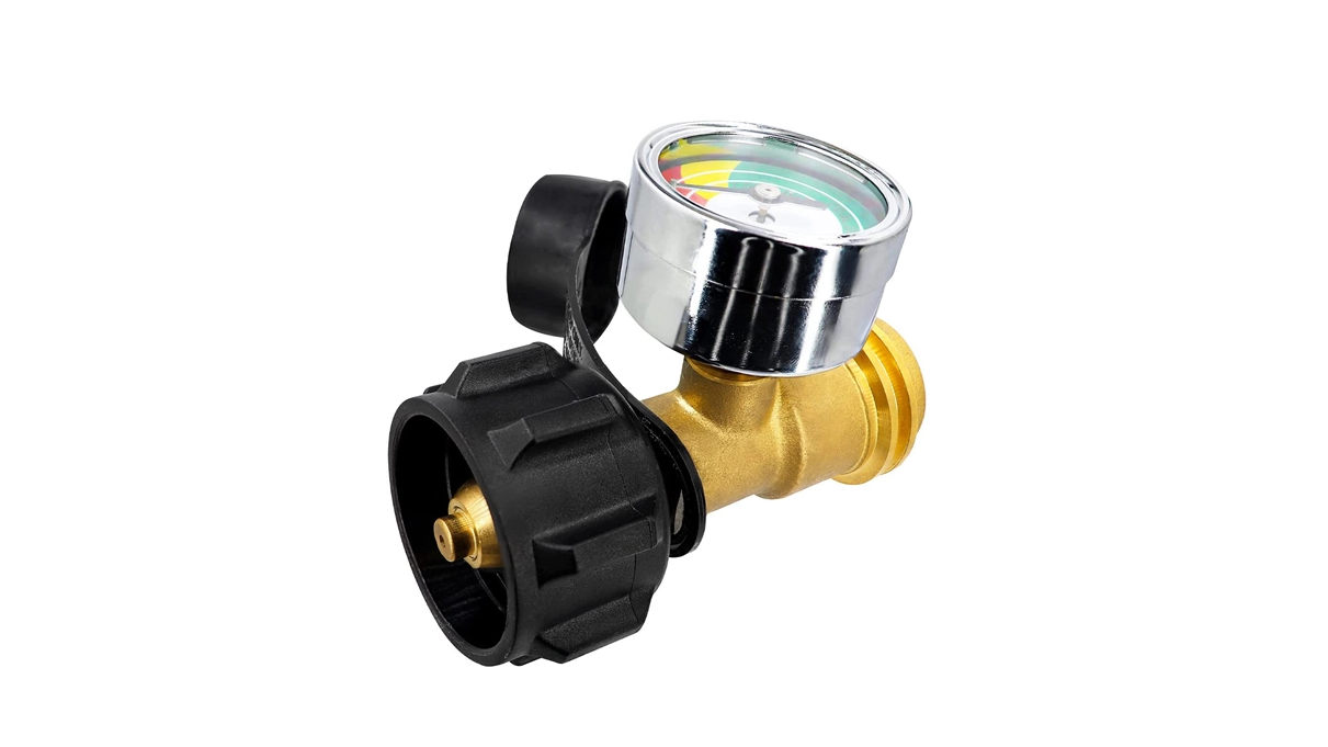 What does a propane tank adapter do?