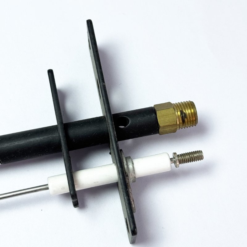 Y-Shaped Burner Head with Ignition Pin for Gas Appliance