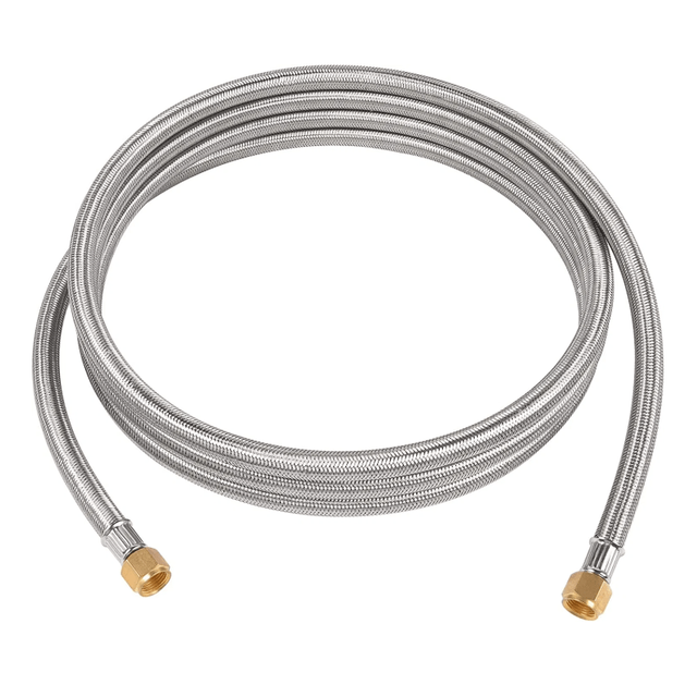 Propane Braided SS Extension Hose with 3/8