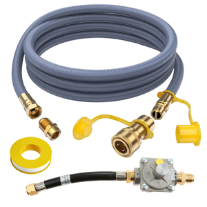 1/2" Natural Gas Regulator Hose Conversion Quick Connect Kit