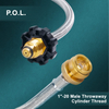 1lb to 20lb Propane SS Hose Adapter Convert for Heater