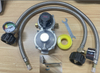 Propane Braided Hose for Dual Stage Regulator with Gauge